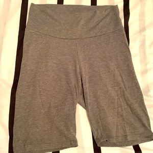 Light Grey Biker Shorts